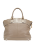Suhali Lockit MM, &pound;550, Handbags, Taupe, Leather, Back view